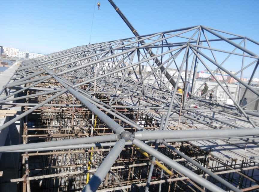 大冶商贸城屋顶网架工程